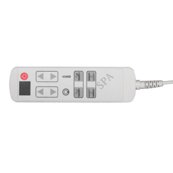 SPA LEŻANKA KOSMETYCZNA AZZURRO 815B ŚWIECĄCA WHITE